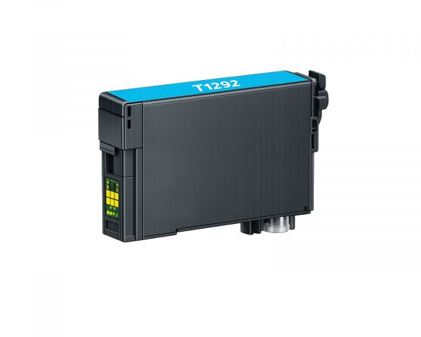 Compatible ink cartridge for Epson 1292 XL (non-OEM) cyan
