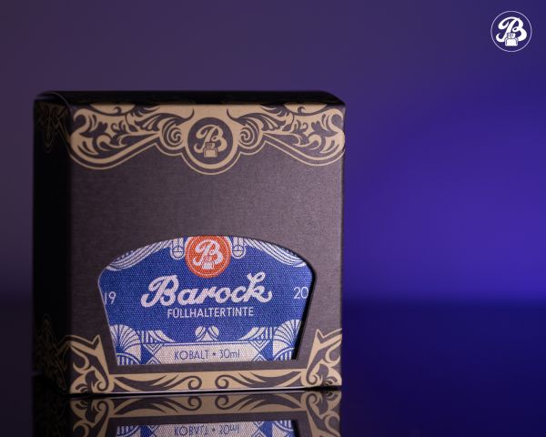 Barock 1920 Schreibtinte, Füllhaltertinte im 30 ml Tintenglas
