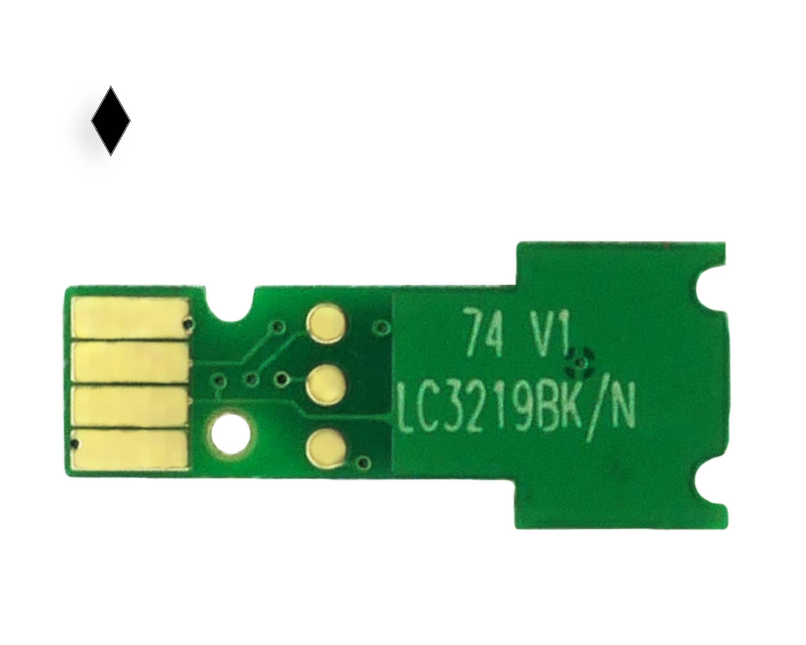 Chip alternativo per cartuccia d'inchiostro compatibile Brother LC-3219 XL XL BK nero