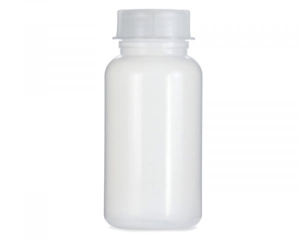1000 ml Wide neck bottle with screw cap, chemical bottle, laboratory bottle LDPE, natural colour
