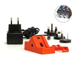 Canon Chipresetter für Canon PGI 520, CLI 521 Patronen mit Netzteil