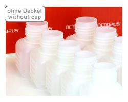 Plastic bottle 30ml, empty, for refill kits 10 pcs. with caps