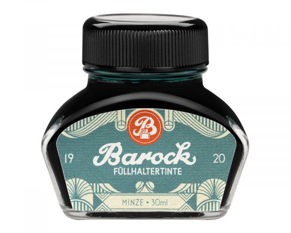 Barock 1920 Schreibtinte, Füllhaltertinte im 30 ml Tintenglas