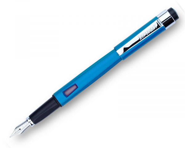 Penna stilografica Diplomat Magnum Aegean Blue, pennino M
