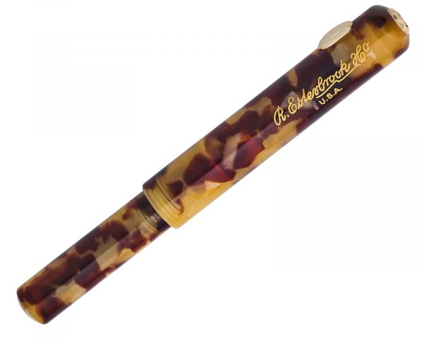 Esterbrook Niblet Tortoise Gold Penna Stilografica con 30 ml di Inchiostro Converter
