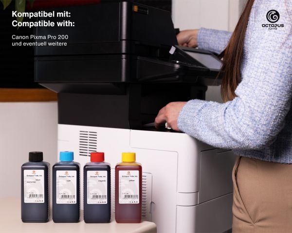 Refill ink compatible for CLI-65 Canon Pixma Pro 200 yellow