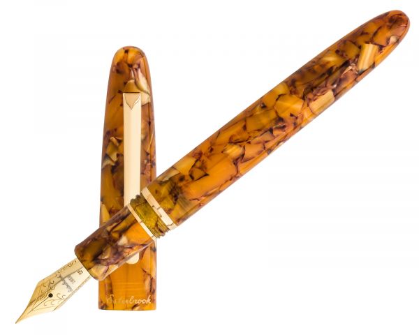 Esterbrook Estie Honeycomb Gold Trim Fountain Pen for Cartridges