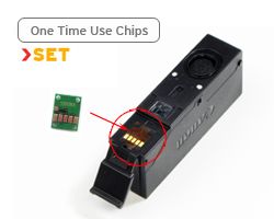 Einmal-Chip für Canon CLI-551 XL grau Tintenpatrone