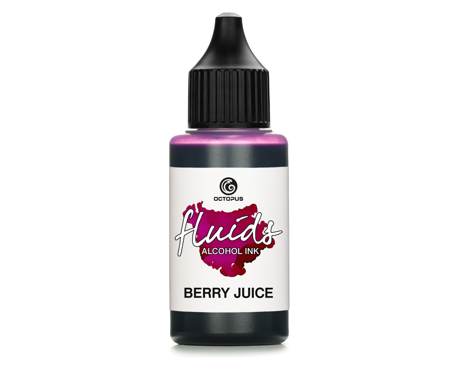 Fluids™ Alcohol Ink BERRY JUICE for fluid art and resin, violett
