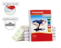 Inkjet Fotopapier 10x15 cm hochglanz, 180g, 20 Blatt Inkjet Fotopapier 10x15 cm hochglanz, 180g, 20 Blatt