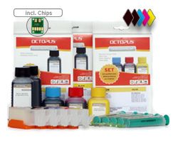 Fill In Patronen für Canon PGI-550, CLI-551 mit Chips, Nachfüllsets