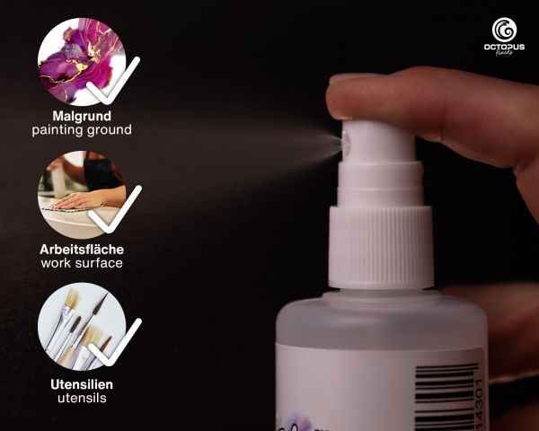 Octopus Fluids Alcohol Ink Cleaner, Reinigungslösung für Alkoholtinte, farblos