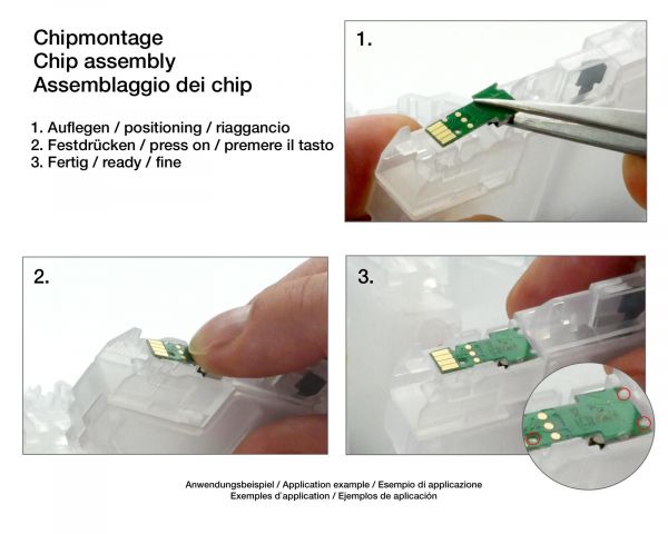 Cartucce ricaricabili Fill In comp. con Brother LC-3219
