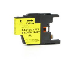 Kompatible Tintenpatrone ersetzt Brother LC-1220 Y, LC-1240 Y gelb