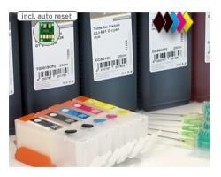 Fill In Leerpatronen für Canon PGI-550, CLI 551 mit 5x Tinte