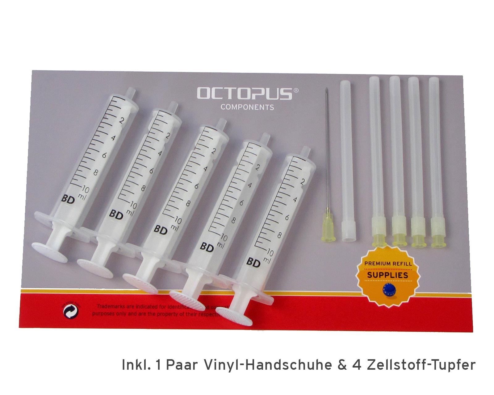 Ink Syringes with Needles (5 pcs.) Ink Syringes with Needles (5 pcs.)