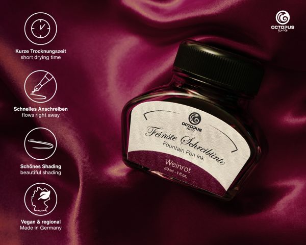 Classic fountain pen ink Weinrot