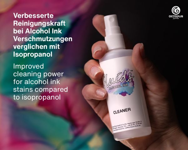 Octopus Fluids Alcohol Ink Cleaner, Reinigungslösung für Alkoholtinte, farblos