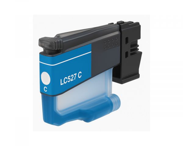 Compatible printer cartridge for Brother LC-527C Cyan