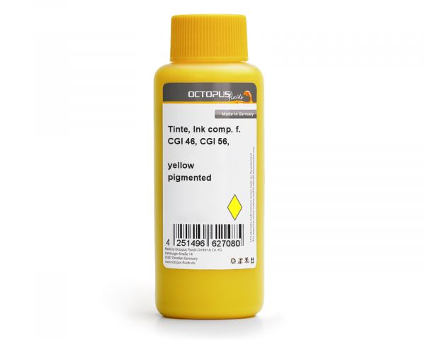 Nachfülltinte für Canon GI 46, GI 56 yellow pigmentiert