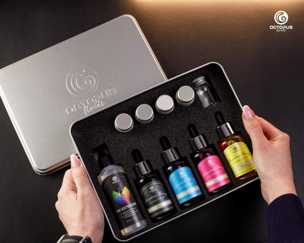 Inchiostro da scrittura ciano per RIMIK Rainbow Ink Mixing Kit per penna stilografica