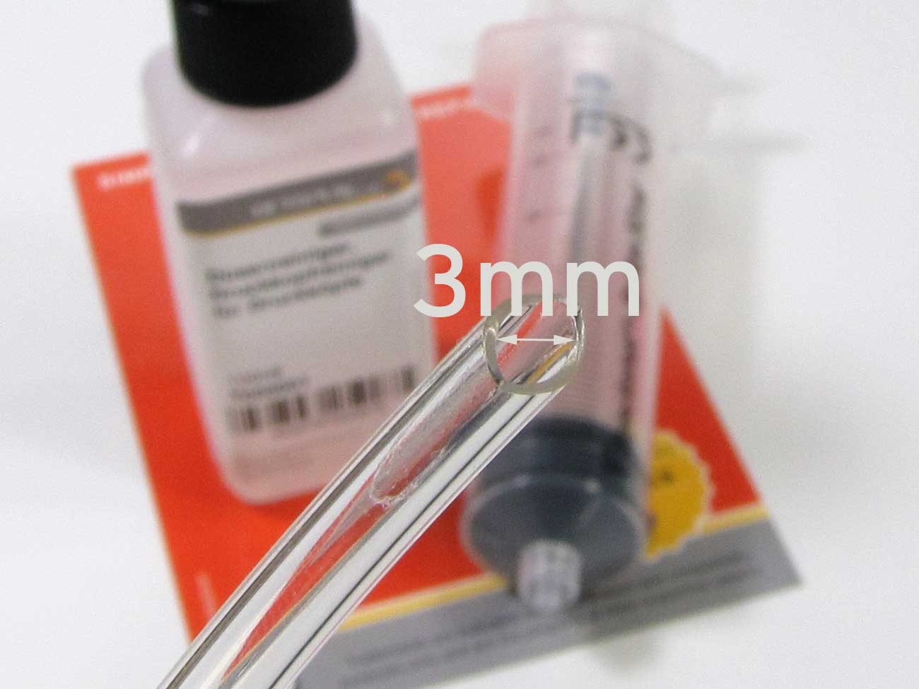 Düsenreiniger für Brother Druckköpfe mit Schlauchadapter Düsenreiniger für Brother Druckköpfe mit Schlauchadapter