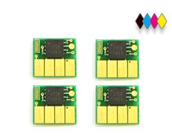 HP 934, 935 chips for black, cyan, magenta and yellow cartridges