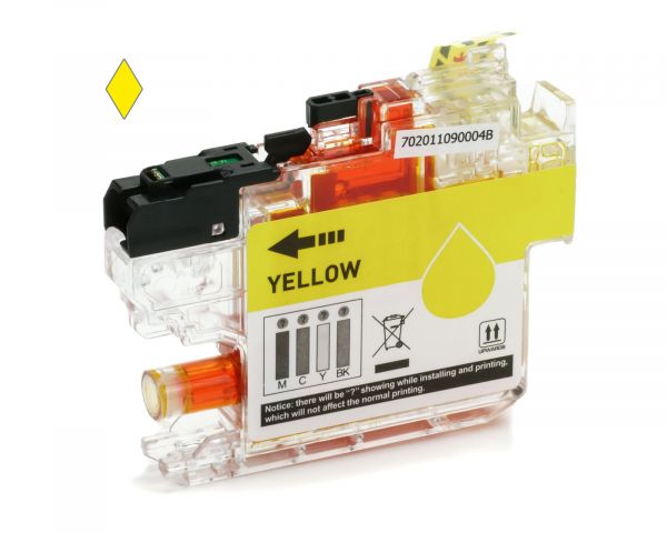 Kompatible Tintenpatrone Brother LC-3213 Y gelb