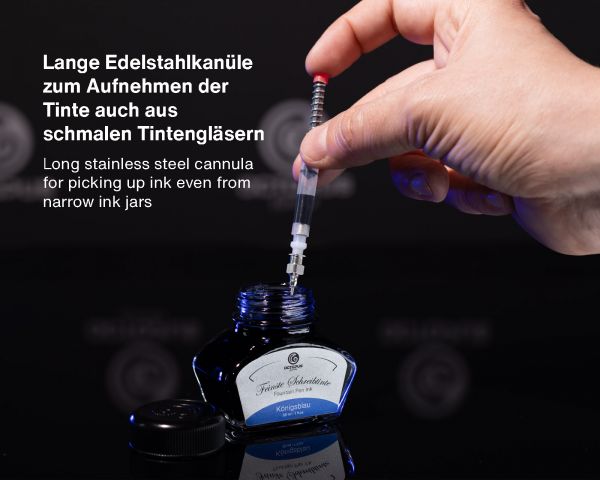 OCTOPUS ink absorber for refilling ink converter and fountain pen cartridge