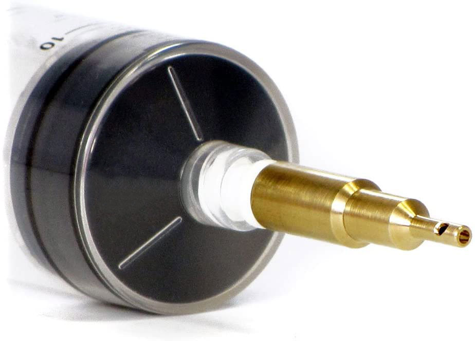 QU-Fill™ PROFI for HP® 932, 950, 953, 970, 980 and Primera spring valve cartridges, brass