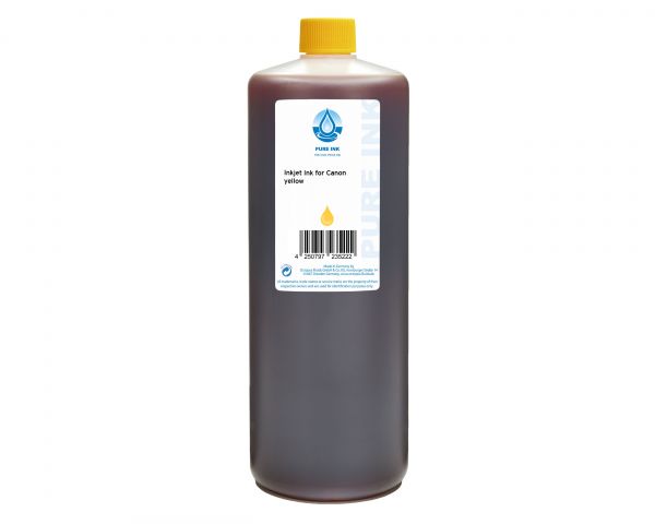 PURE INK Printer Ink for Canon CLI-8 Y, CL-41, CL-51 yellow