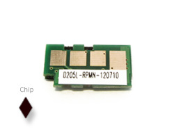 Toner chip di ricambio per Samsung ML 3310, 3710, SCX 4833, 5737
