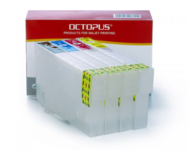 Befüllbare Fill In, QuickFill Druckerpatronen mit Chipresetter für Epson 407
