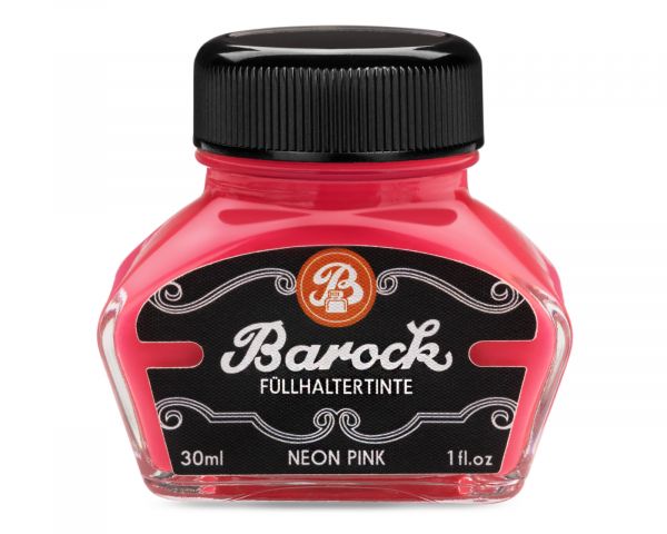 BAROCK Highlighter ink for fountain pens, fluorescent neon, 30 ml