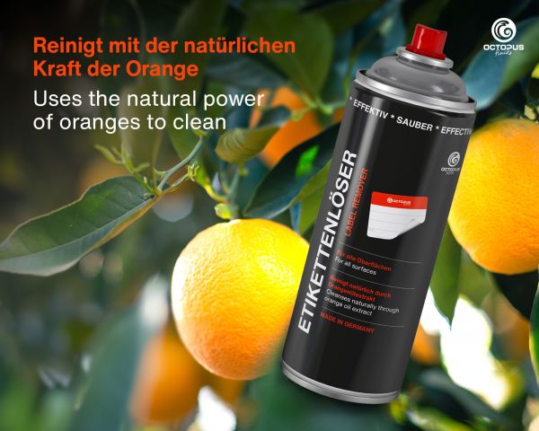 Octopus Label Remover Spray, Adhesive Remover, 200 ml