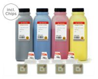 Kit di toner a colori Kyocera TK-590, FS-C 5250 completo di chip e imbuti Kit di toner a colori Kyocera TK-590, FS-C 5250 completo di chip e imbuti
