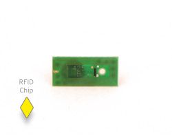 Chip für Lexmark 100 XL, 100 XLA Tintenpatrone gelb