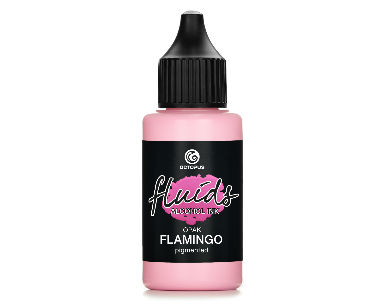 Fluids Alcohol Ink OPAK FLAMINGO for fluid art and resin, pastell pink