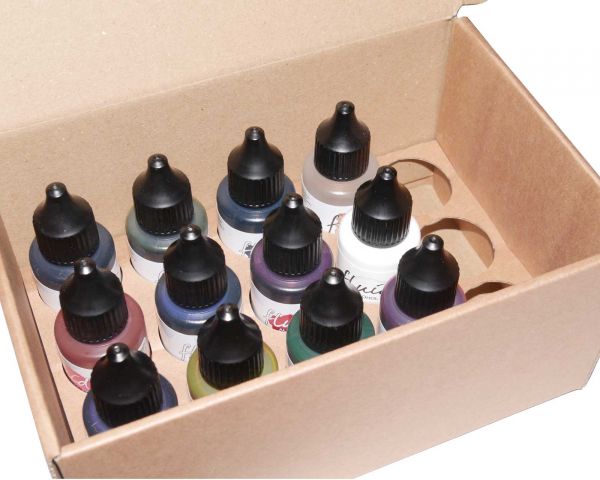 Scatola pieghevole in cartone ondulato con vassoio per 15 bottiglie, 160 x 90 x 90mm