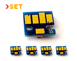 Auto-Reset-Chip-Kit Canon PGI-520BK, CLI-521 BK, C, M, Y