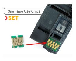 Single-use chip for Epson 24 magenta XL cartridge (non-OEM)