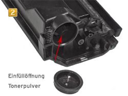 Toner di ricarica per Samsung ML 2160, 2165, 2168, SCX 3405, SF 760, 1 kg