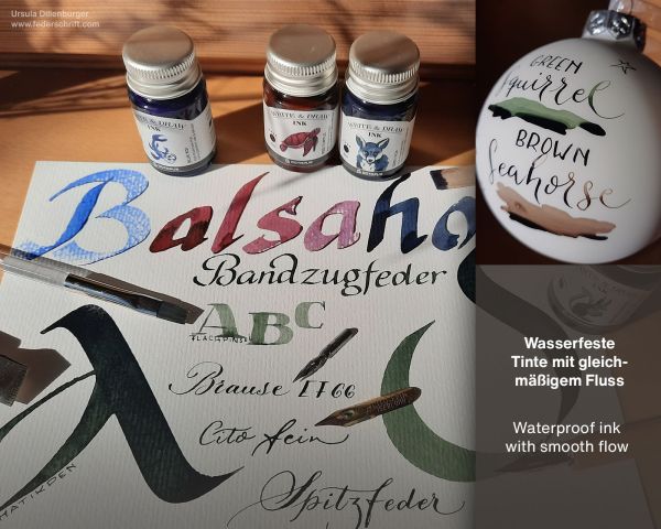 Write and Draw Ink 419 Petrol Buffalo, Schreib- und Zeichentusche