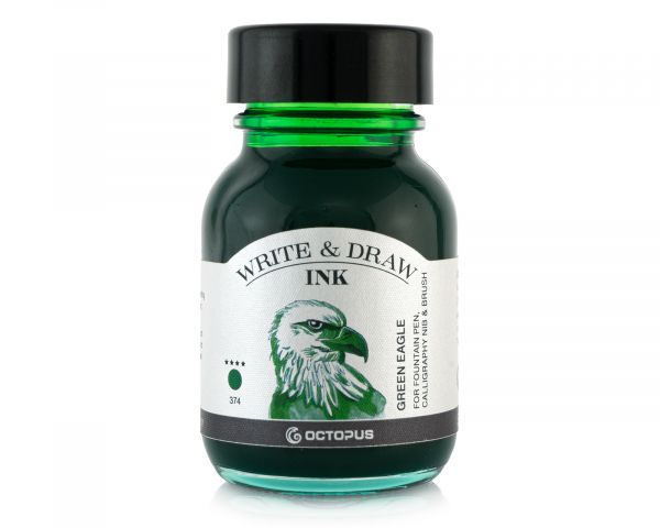 Write and Draw Ink 374 Green Eagle, Schreib- und Zeichentusche