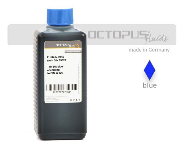 Prüftinte Blau nach DIN 53126