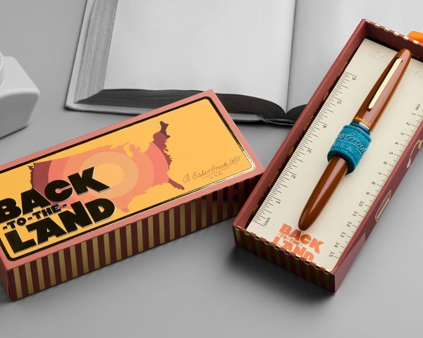 Esterbrook Estie Back to the Land Incredible Rock, penna stilografica a cartuccia con 30 ml di inchiostro