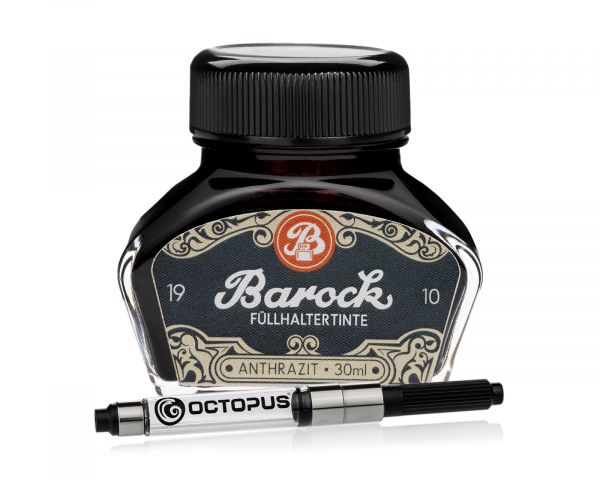 Barock 1910, inchiostro per stilografica con convertitore in barattolo da 30 ml