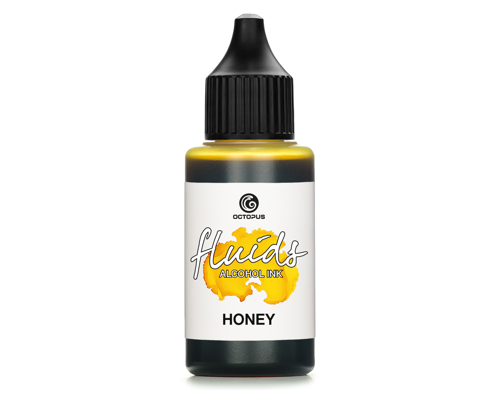 Fluids Alcohol Ink HONEY, Inchiostro ad alcohol per Fluid Art e Resin Art, marrone Fluids Alcohol Ink HONEY, Inchiostro ad alcohol per Fluid Art e Resin Art, marrone
