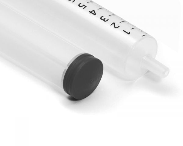 Set di siringa - 60 ml + 10 ml di siringa Softmatik Luer con ago smussato da 40 mm, 2 punte di dosaggio e 1 tubo flessibile di dosaggio