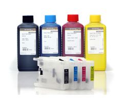 Fill In, Quickfill Patronen kompatibel mit Brother LC-1220, LC-1240, LC-1280 mit Tinte